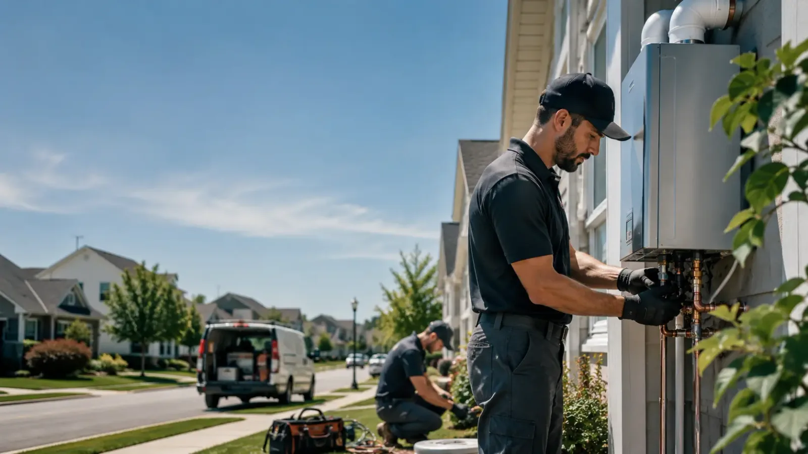 Tankless Water Heater Installation in Exline, IA